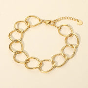 Stainless Steel Chunky Link Chain Bracelet