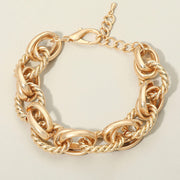 Chunky Mixed Chain Link Bracelet
