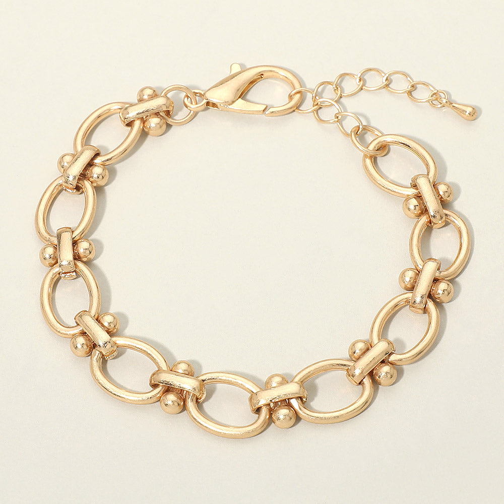 Decorative Link Chain Bracelet