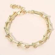Industrial Link Chain Bracelet