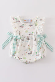 Sage Mallard Floral Bubble