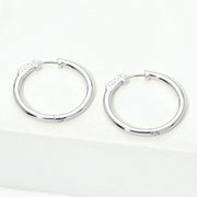 14K Gold Plated Huggie Hoop Earrings