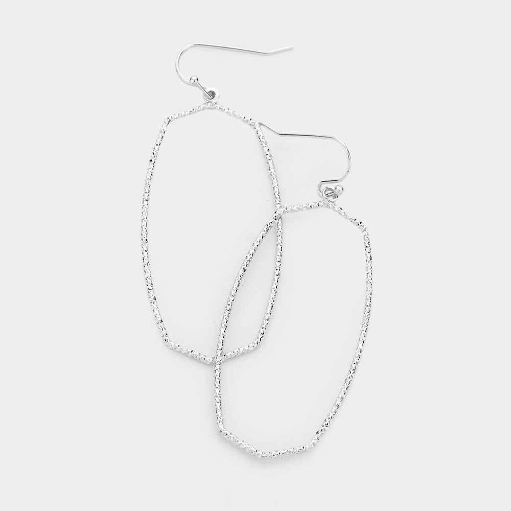 Open Metal Earrings