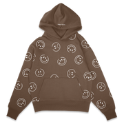 Mixed Emotions Hoodie - Brown
