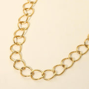 Stainless Steel Chunk Link Chain Necklace