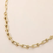 Stainless Steel Hardware Link Chain Necklace