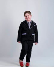 Black Knit Blazer