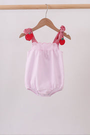 Pink Apple Gingham Bubble