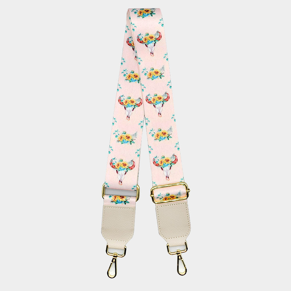 Steer Head Pointed Bag Strap