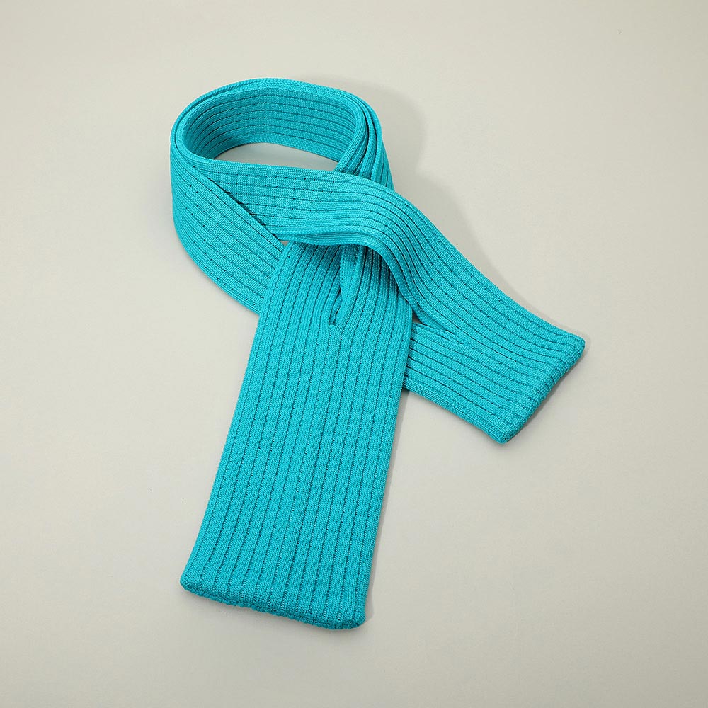 Long Ribbed Knit Stretch Phone Pouch Phone Holder