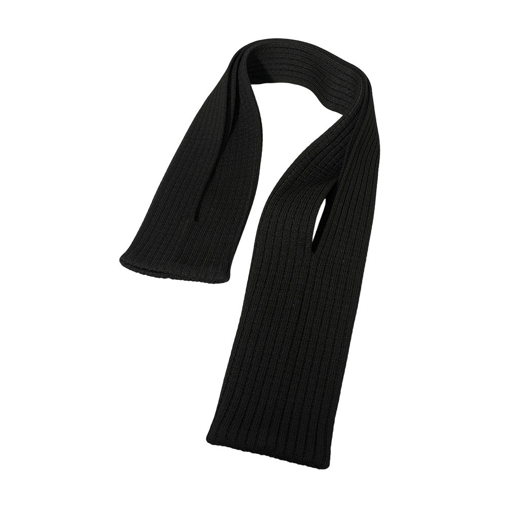 Long Ribbed Knit Stretch Phone Pouch Phone Holder