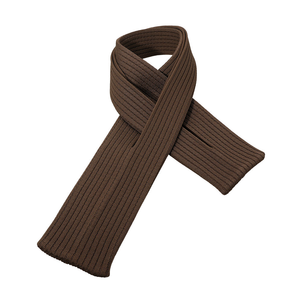 Long Ribbed Knit Stretch Phone Pouch Phone Holder