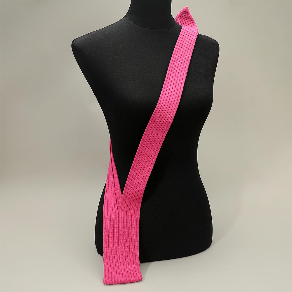 Long Ribbed Knit Stretch Phone Pouch Phone Holder