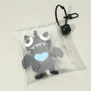 Playful Monster Doll Pouch Bag Keychain Bag Charm