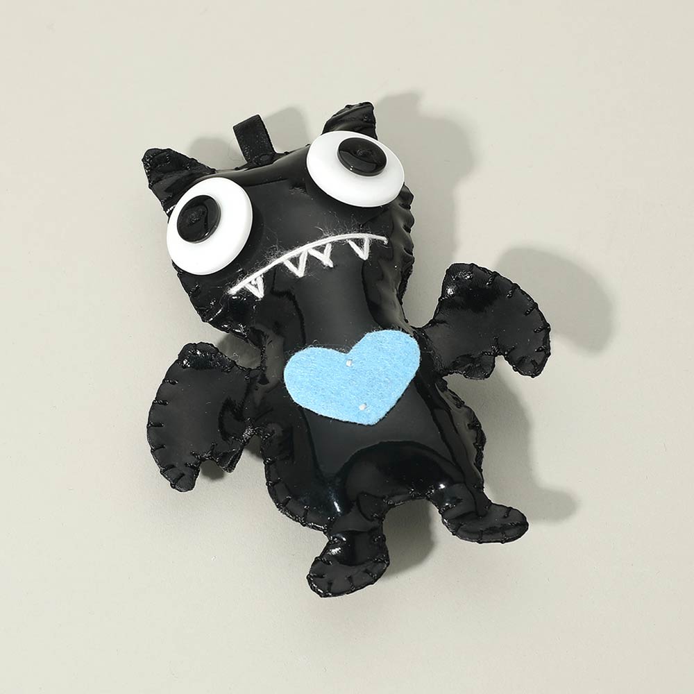 Playful Monster Doll Pouch Bag Keychain Bag Charm