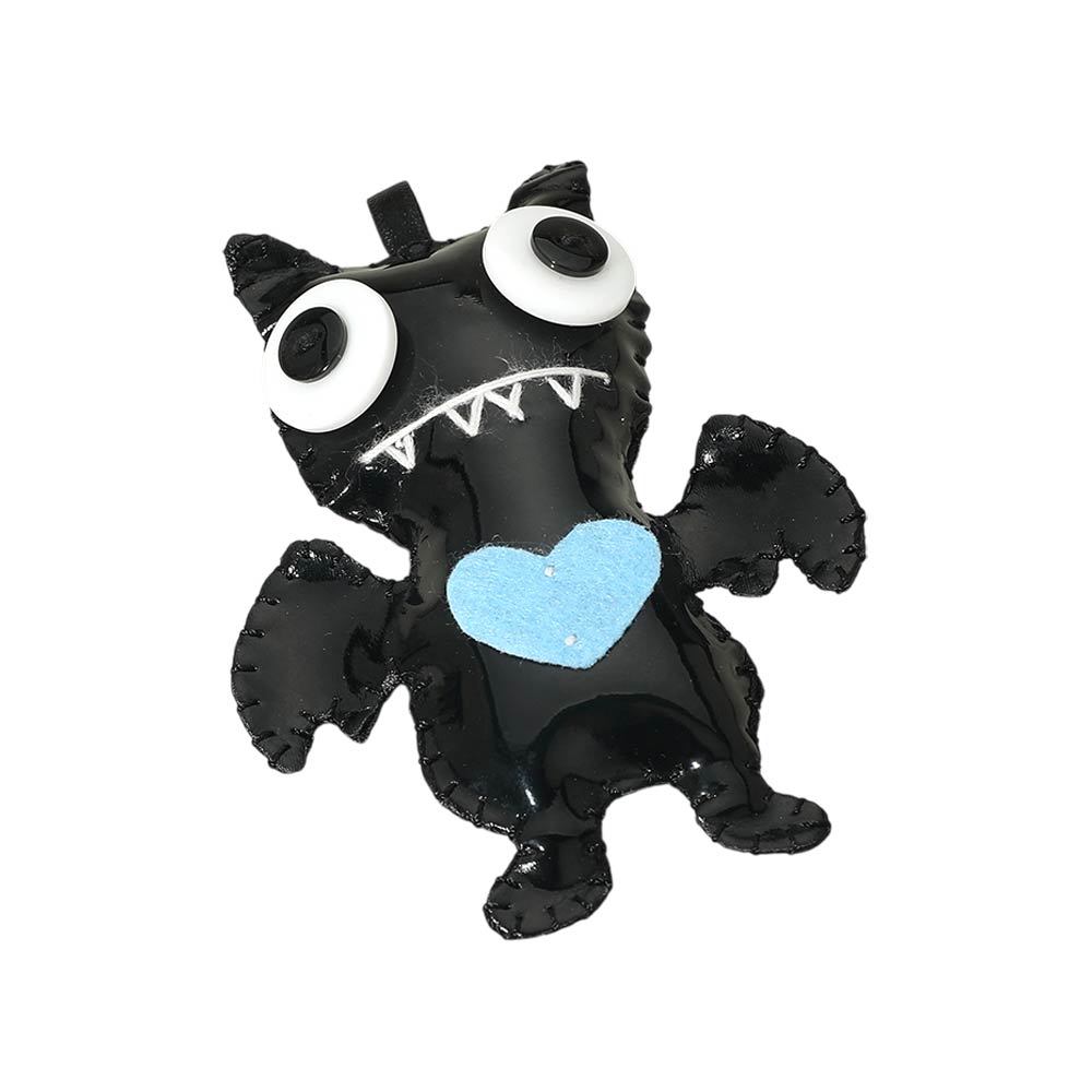 Playful Monster Doll Pouch Bag Keychain Bag Charm