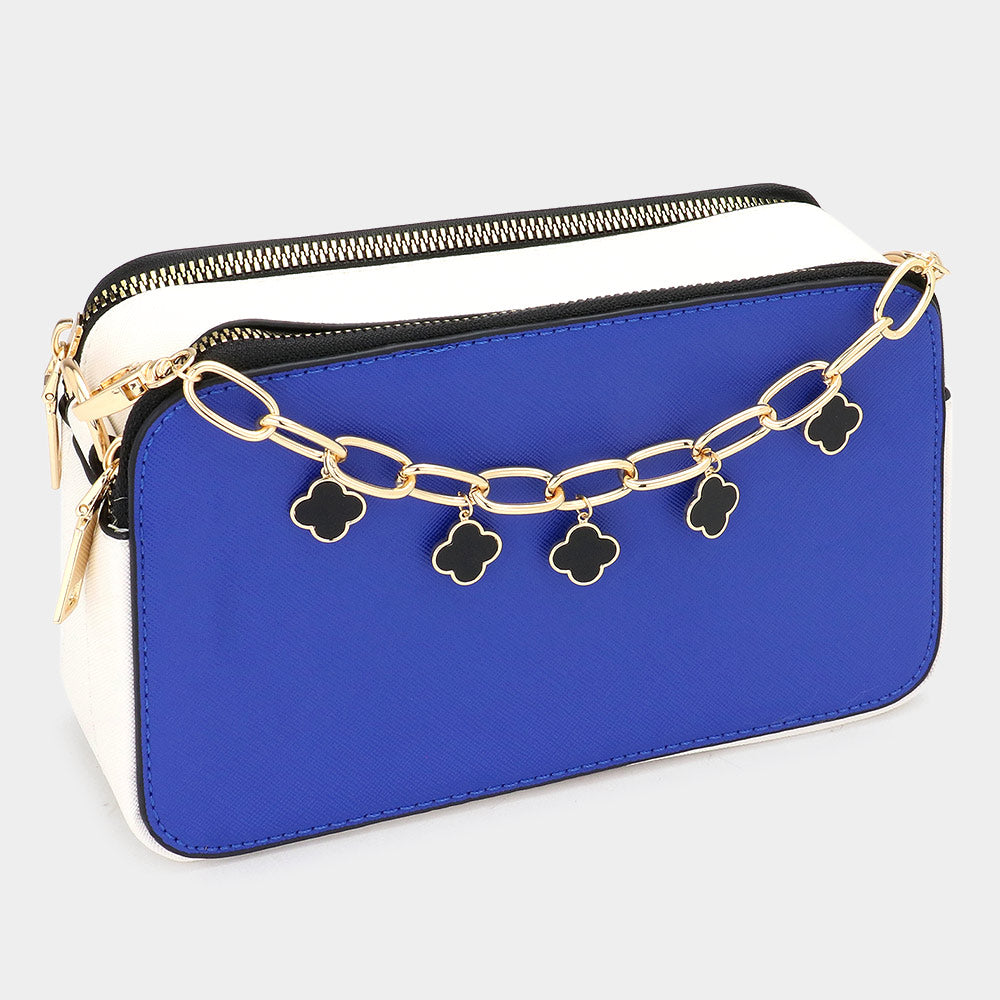 Quatrefoil Pendant Station Bag Charm