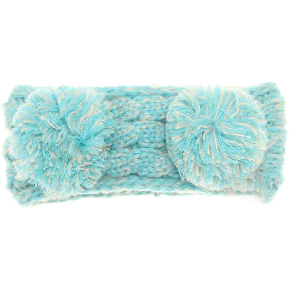 KIDS Multi-tone Double Pom C.C Head Wrap