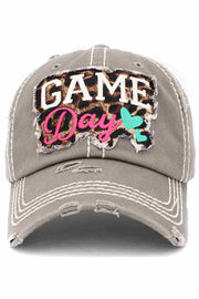 GAME DAY WASHED VINTAGE BASEBALL CAP