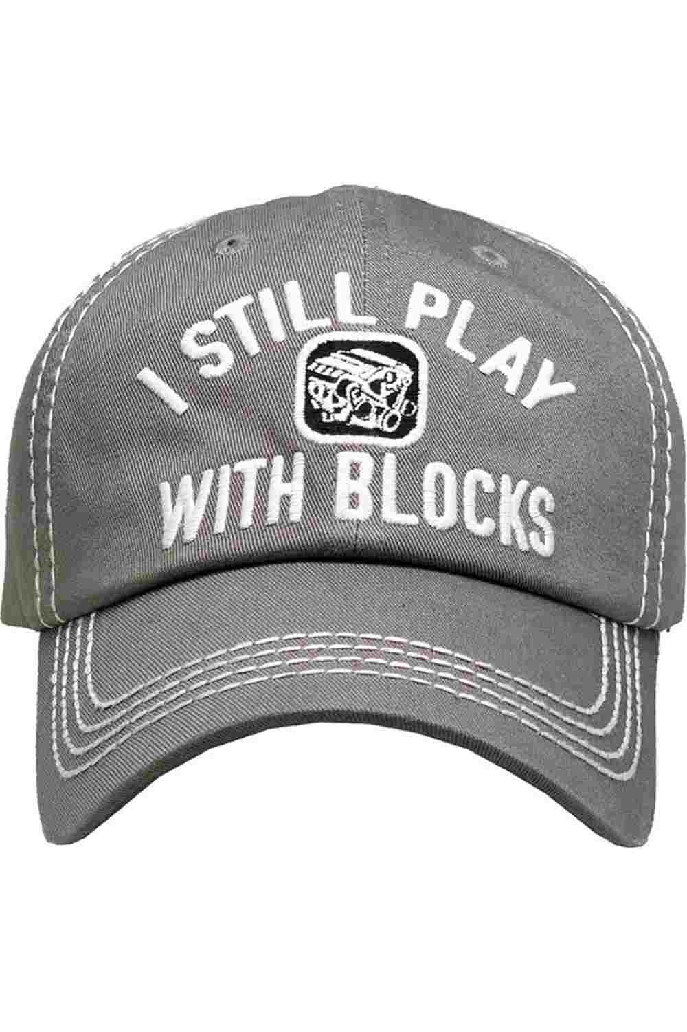 I STILL PLAY BLOCKS VINTAGE BASEBALL CAP