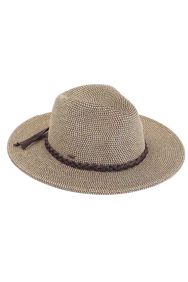 C.C Women's Straw Panama Hat Sun