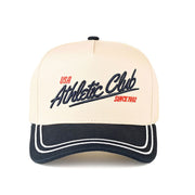 C.C ATHLETIC CLUB Letter Two Tone Trucker Cap
