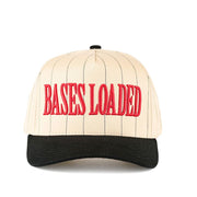 C.C BASES LOADED Letter Stripe Pattern Trucker Cap
