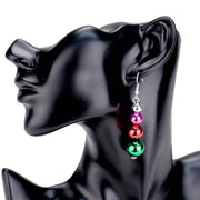 Christmas Ball Drop Earrings