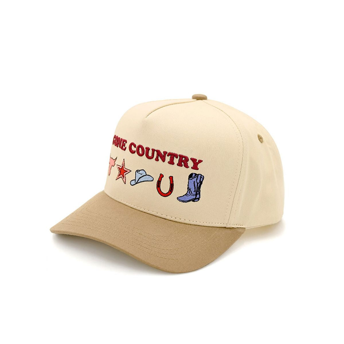 C.C GONE COUNTRY Western Symbols Trucker Cap