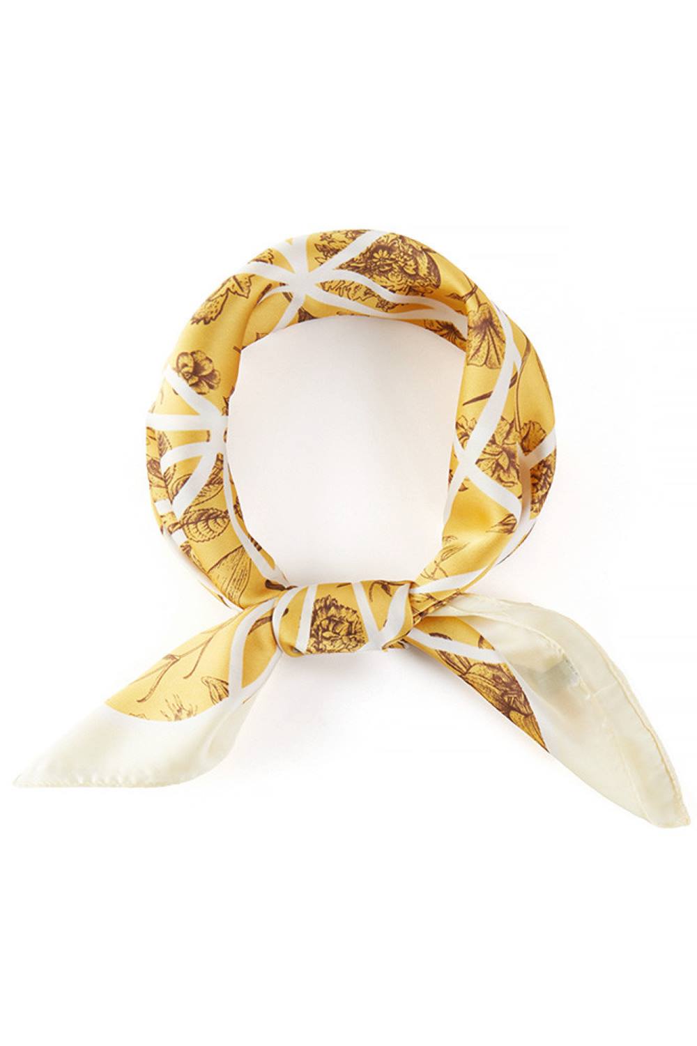 Geometric Pattern Print Bandana Scarf