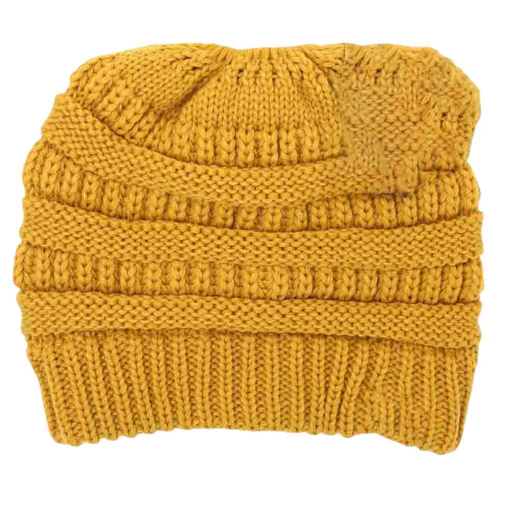 Solid Classic C.C Beanie Tail