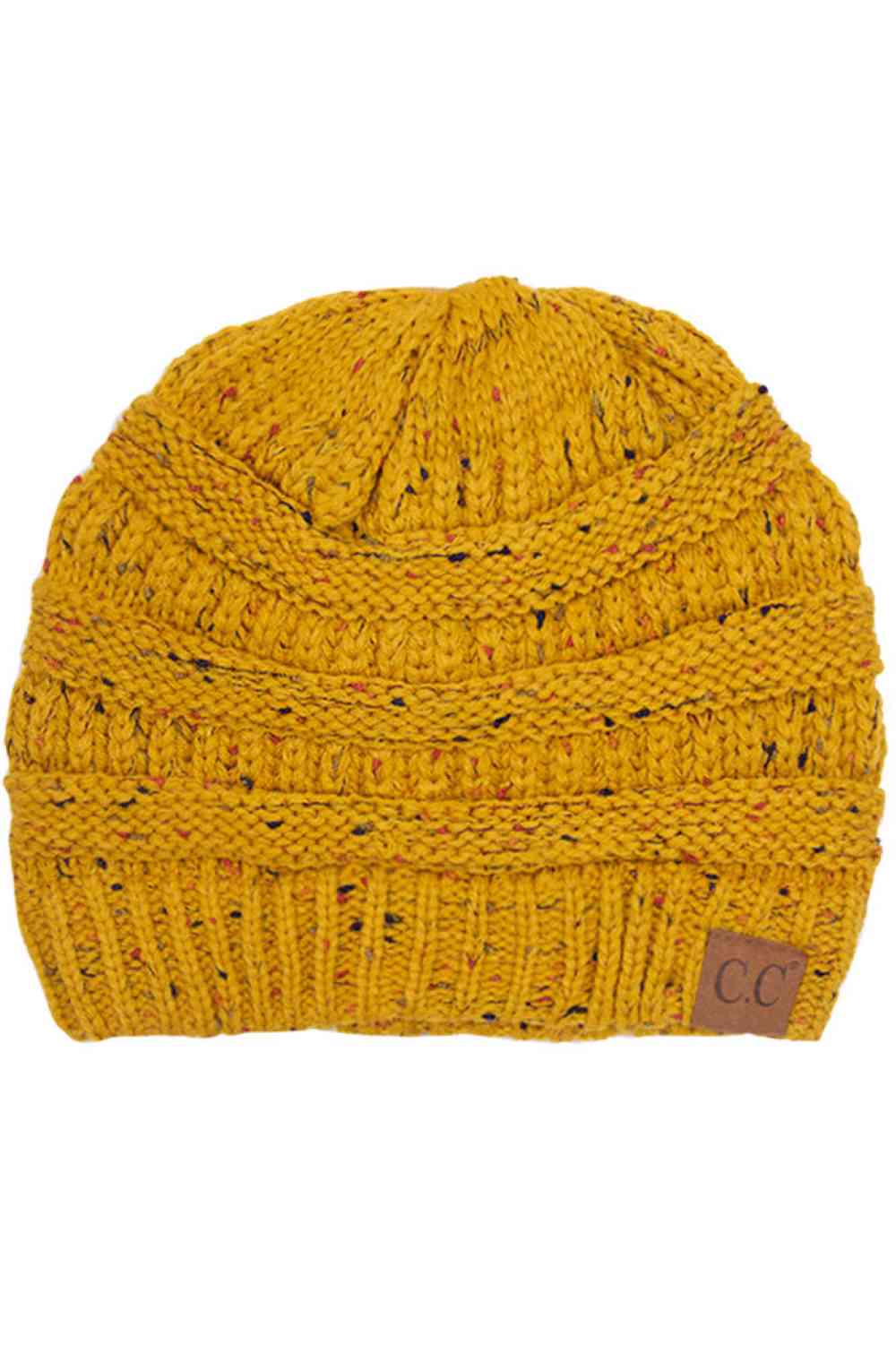 C.C Confetti Cable Knit Beanie