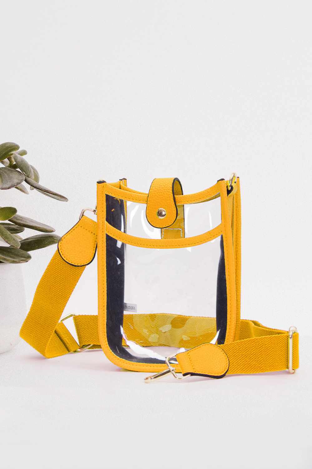 Pretty Clear Stadium Crossbody Mini Bag