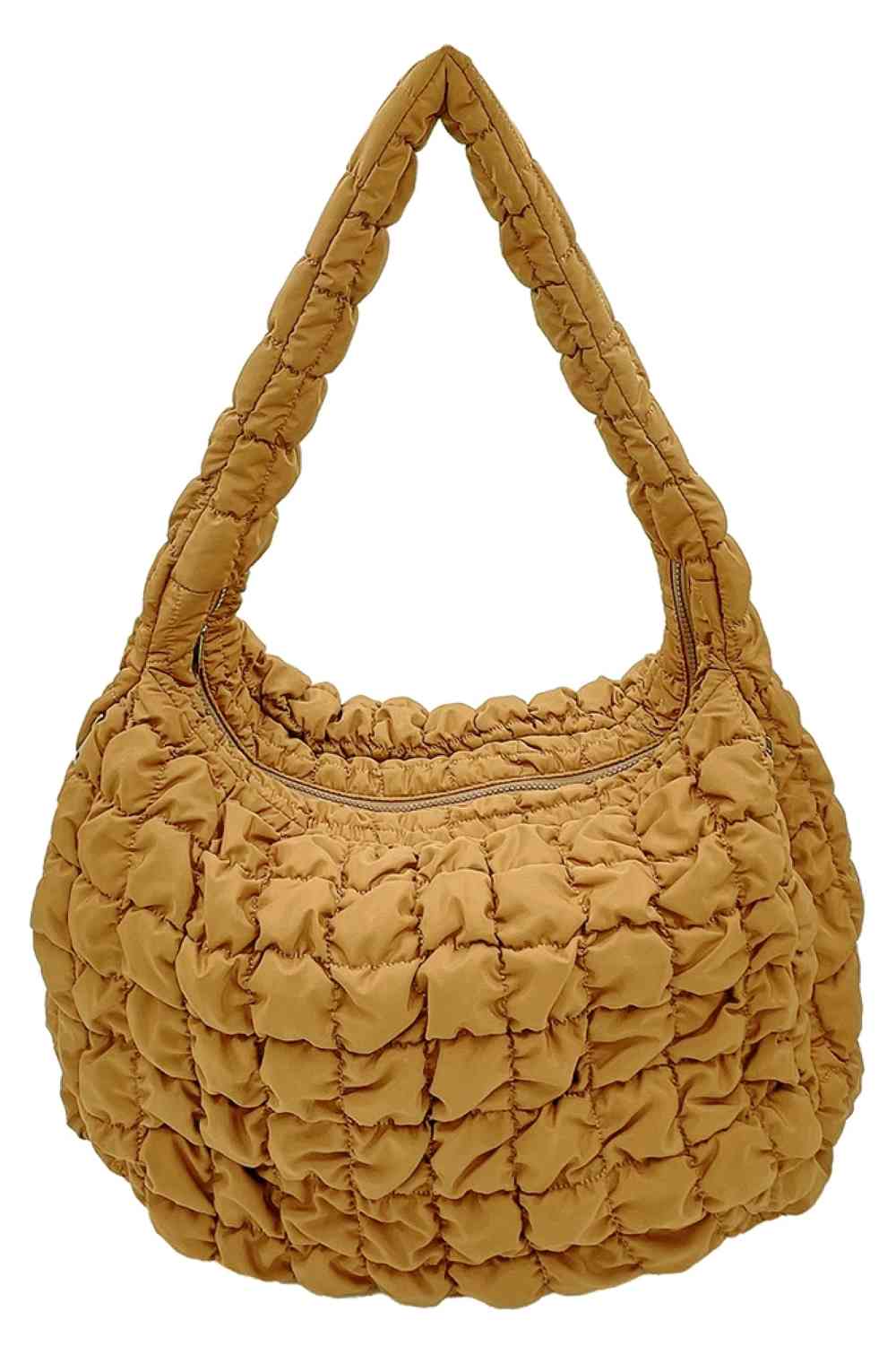 Large Quilted Solid Bag