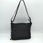 Quilted Crossbody Bag with Adjustable Shoulder Strap