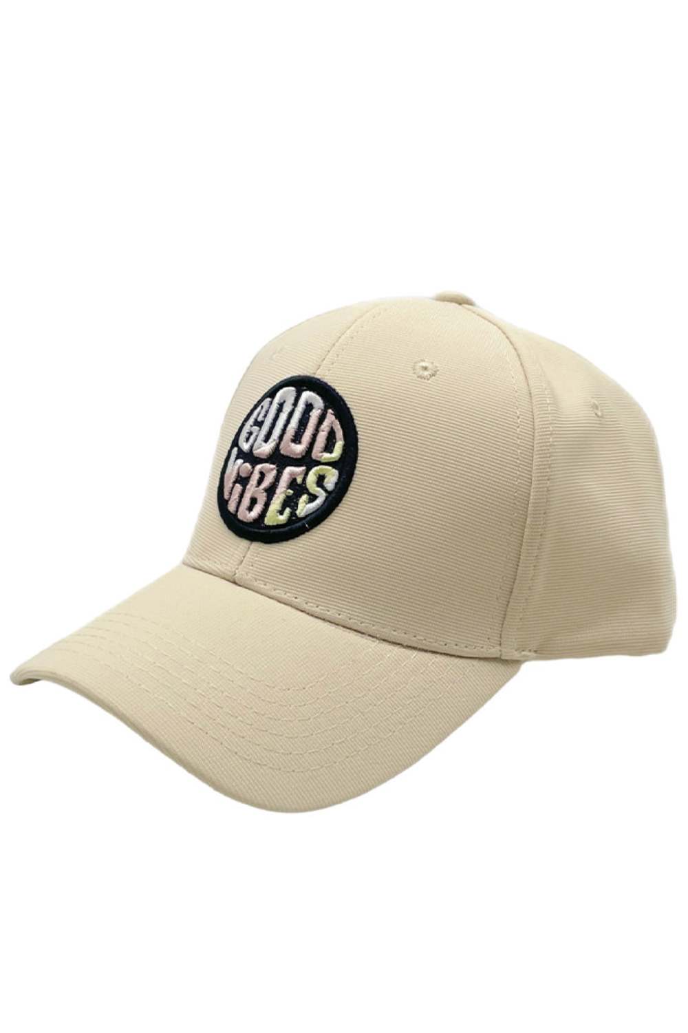 GODD VIBES Multi Color Baseball Cap