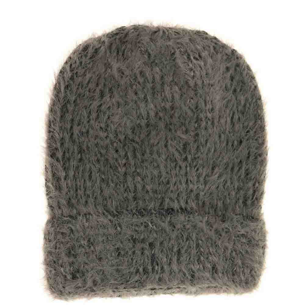 Fuzzy Two Tone C.C Beanie