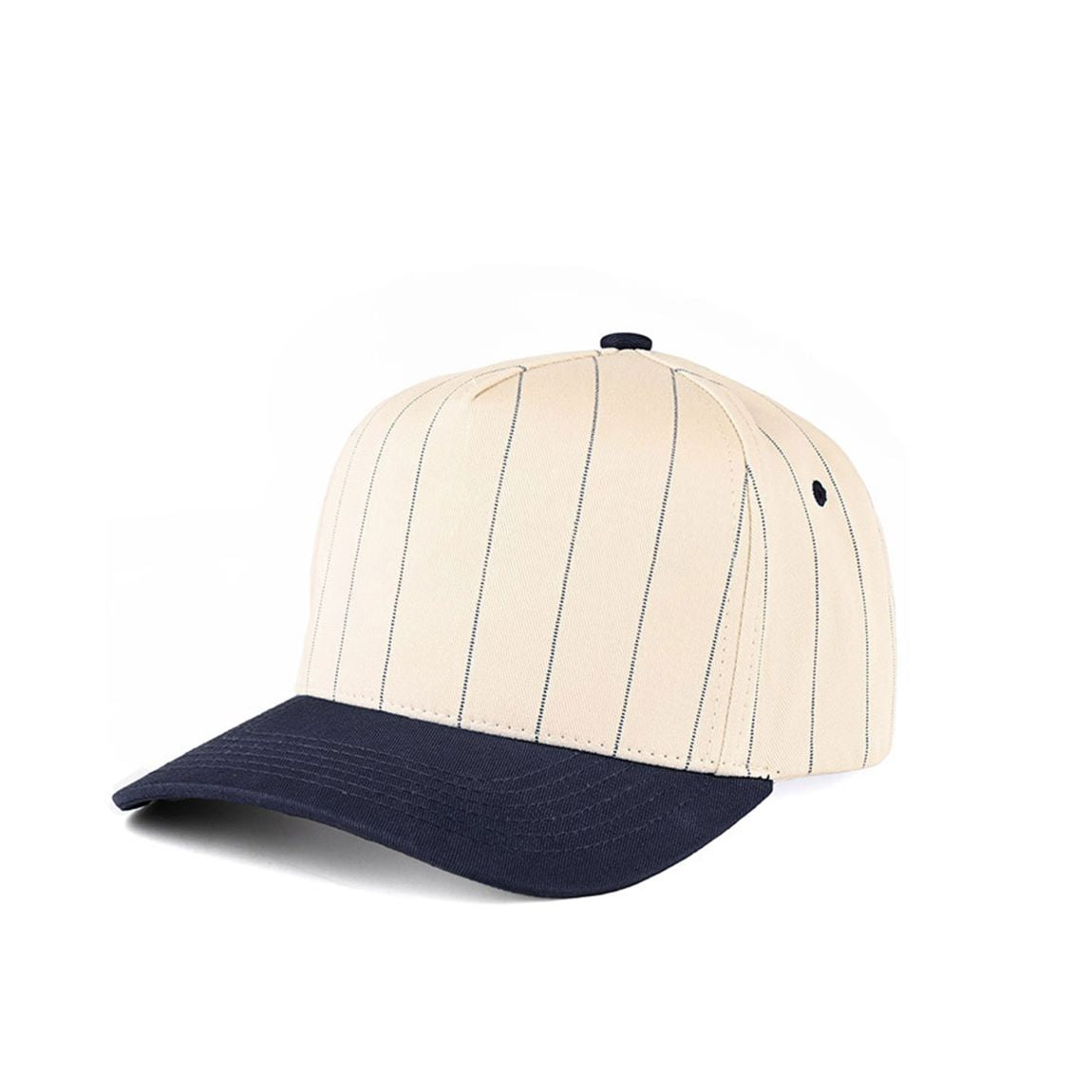 C.C Pinstripe Palin Two Tone Trucker Cap