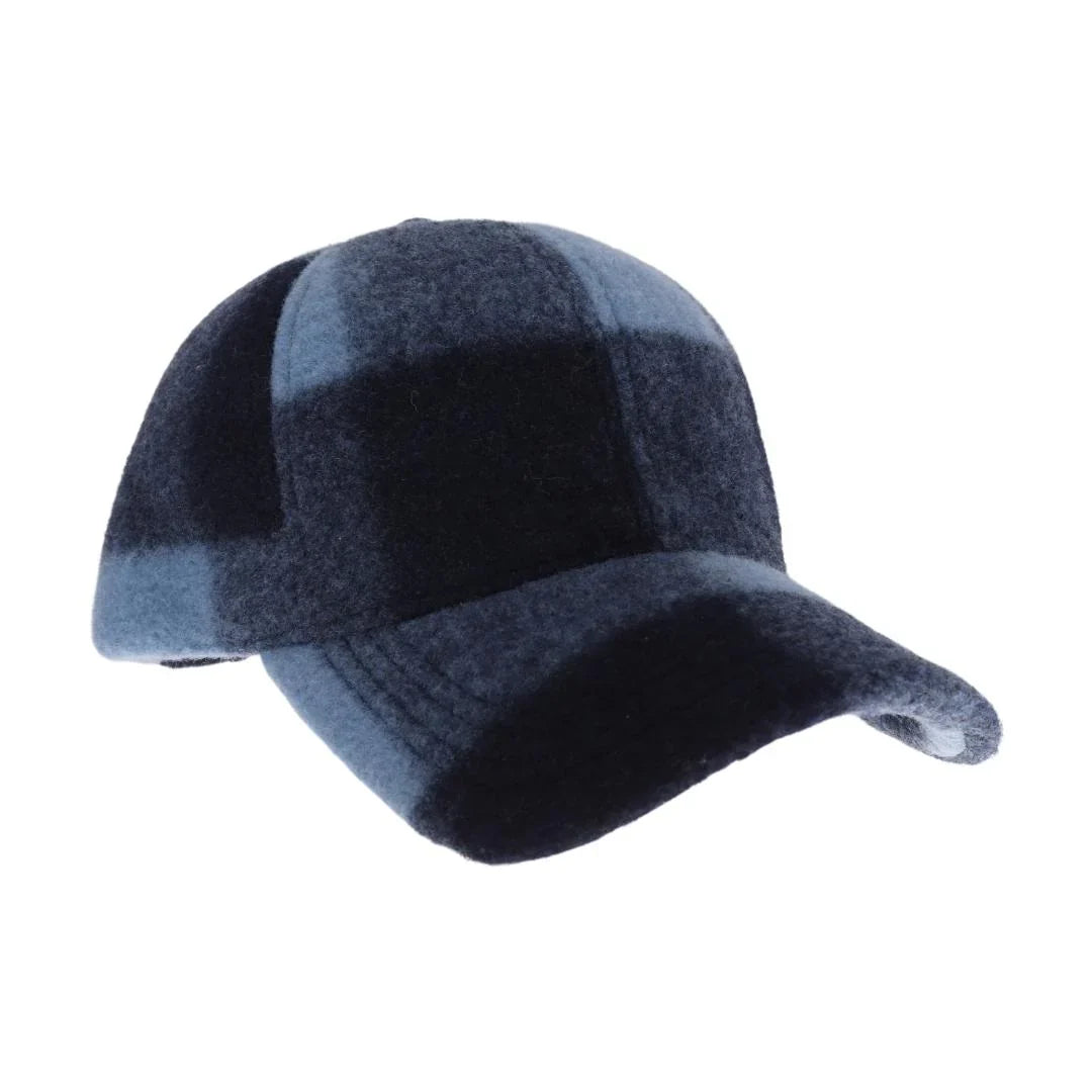 C.C Checkered Pattern Baseball Cap