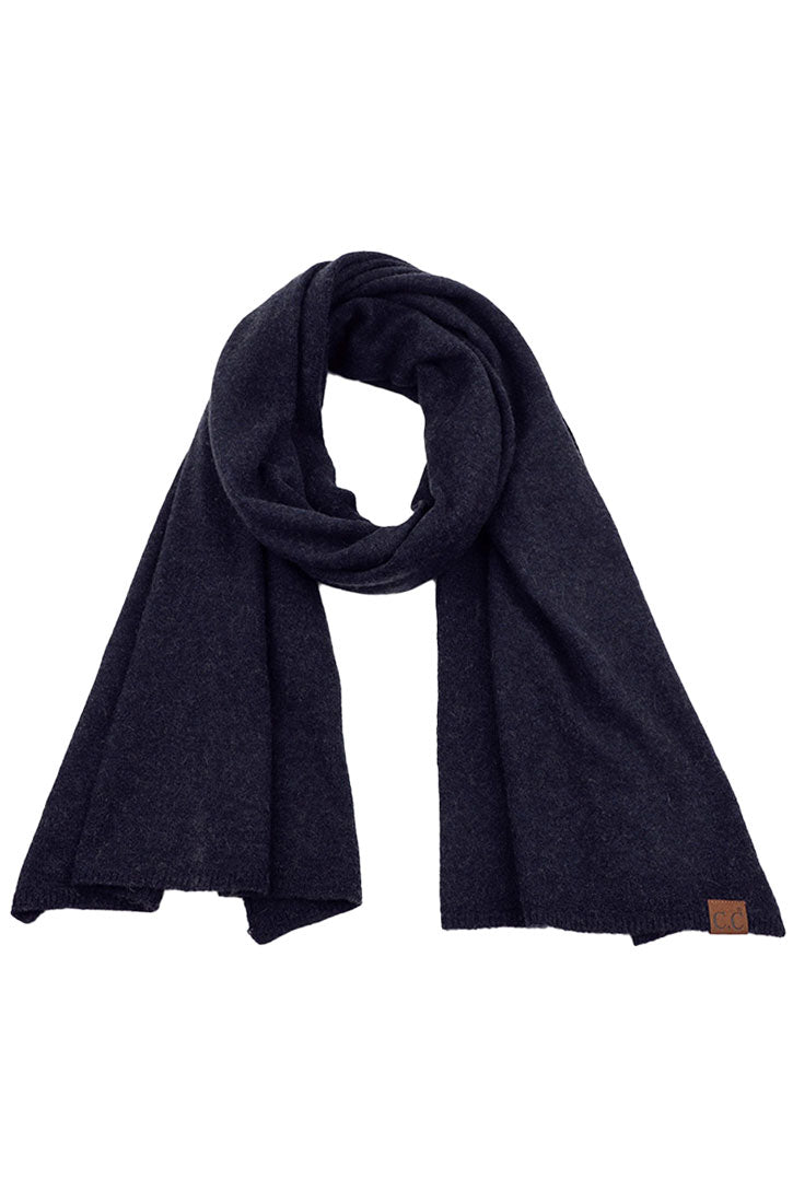 C.C Soft Recycled Fine Yarn Cuff Scarf