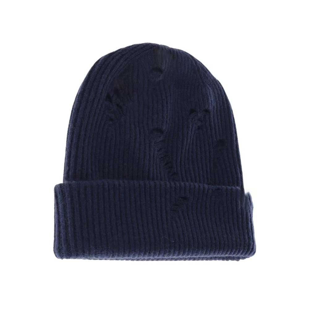 Unisex Distressed C.C. Beanie