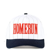 C.C Women's Home Run Letter Stripe Two Tone Trucker Cap Hat