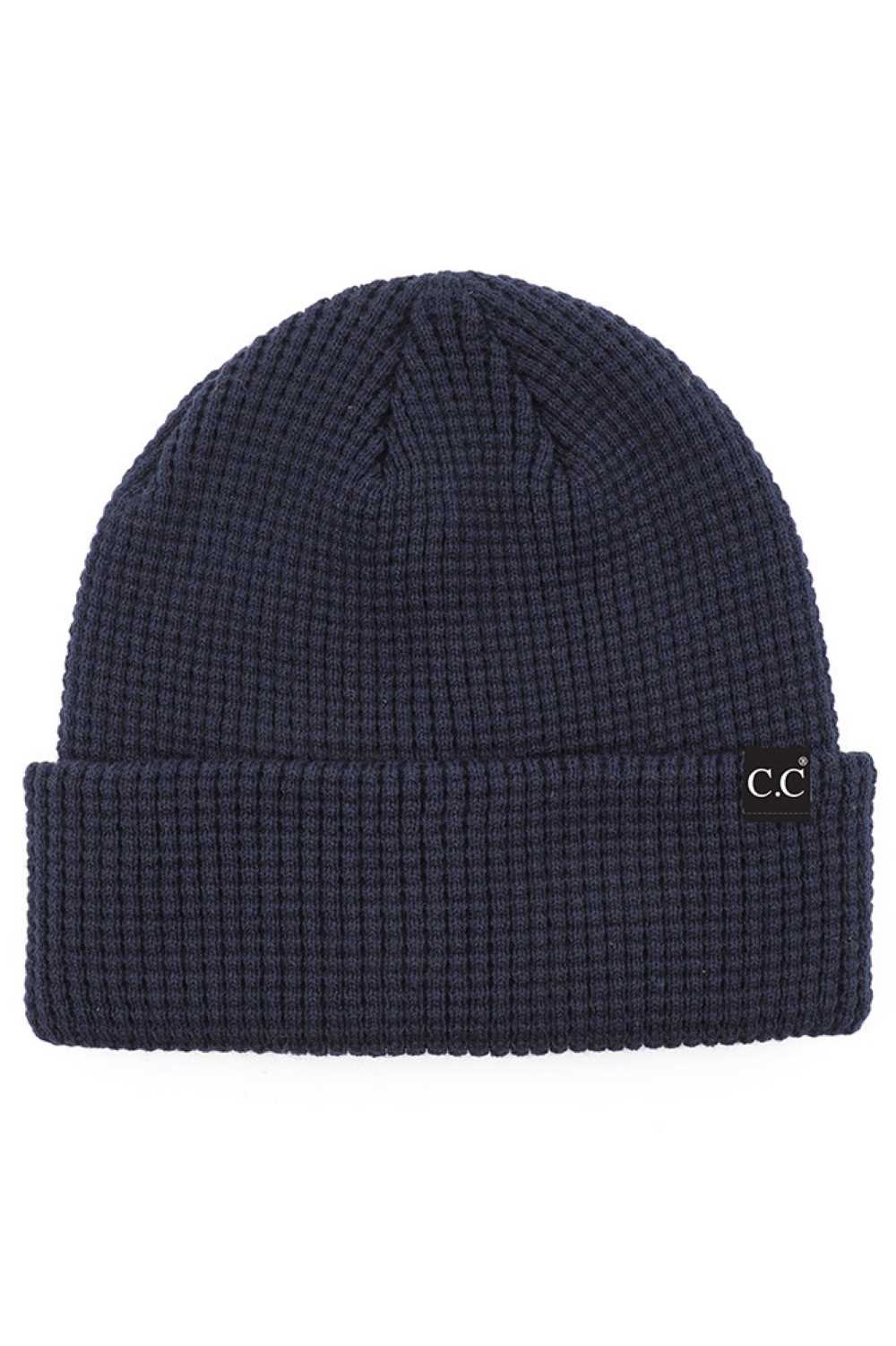C.C Slouchy Cuff Beanie Hat