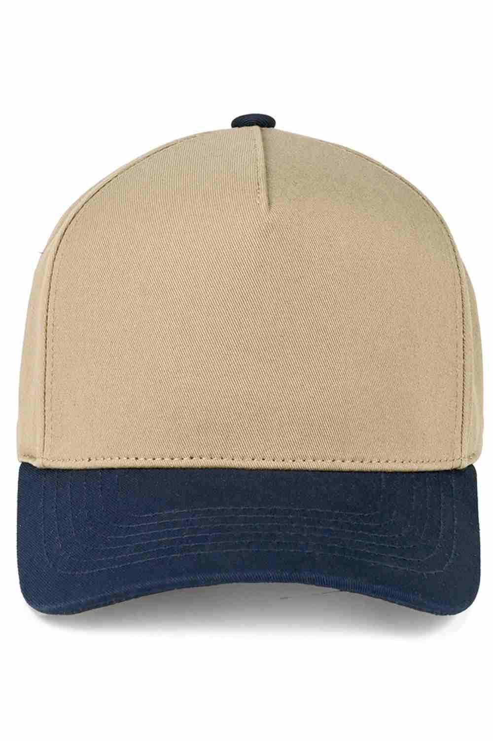 C.C Two Tone Cotton Plain Trucker Cap