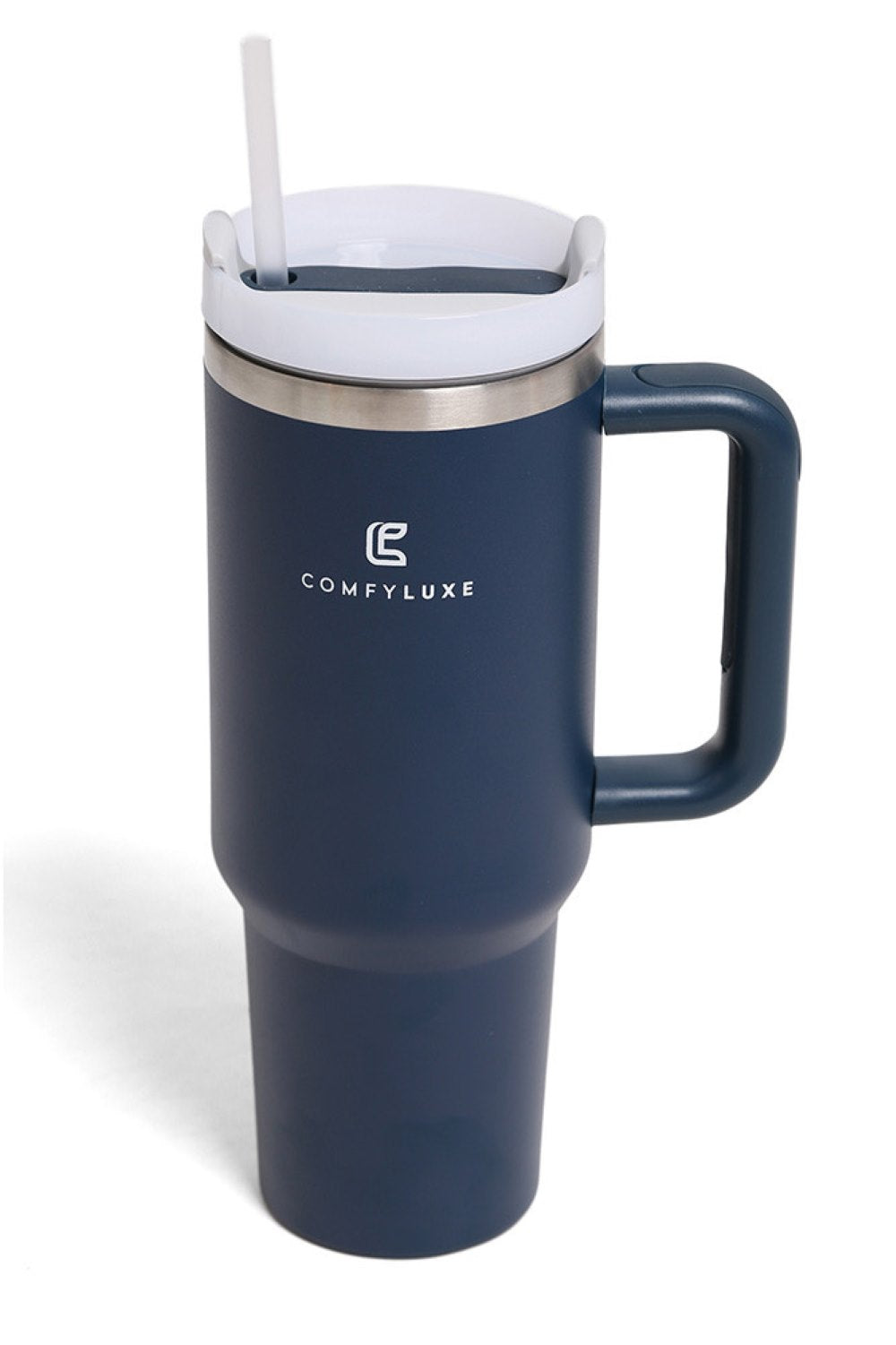 Solid Color 40oz Handle Tumbler