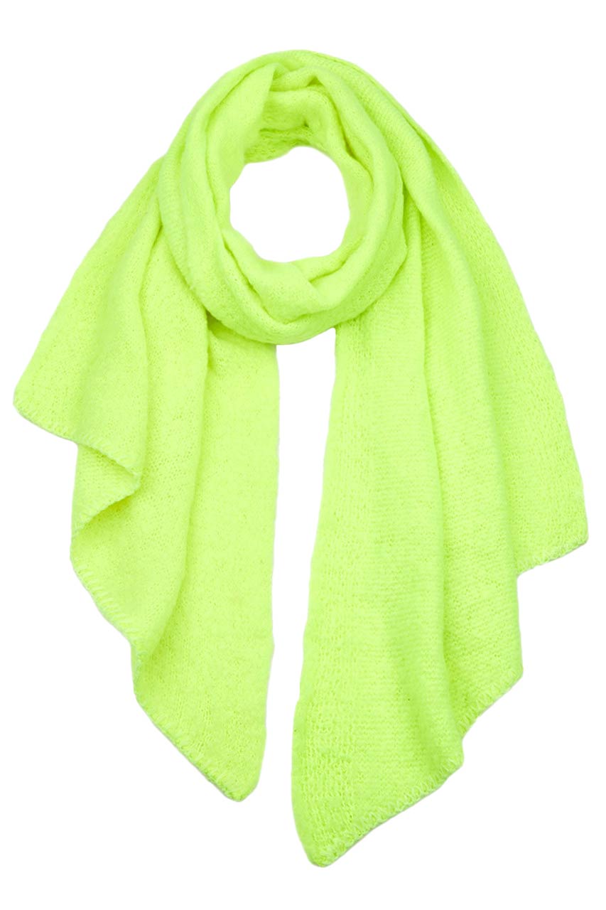 C.C Bias Cut Scarf With Whipstitched Edging