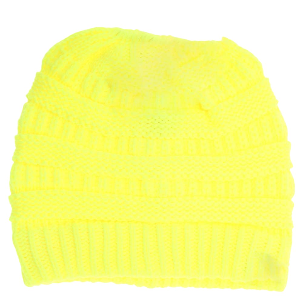 Solid Classic C.C Beanie Tail