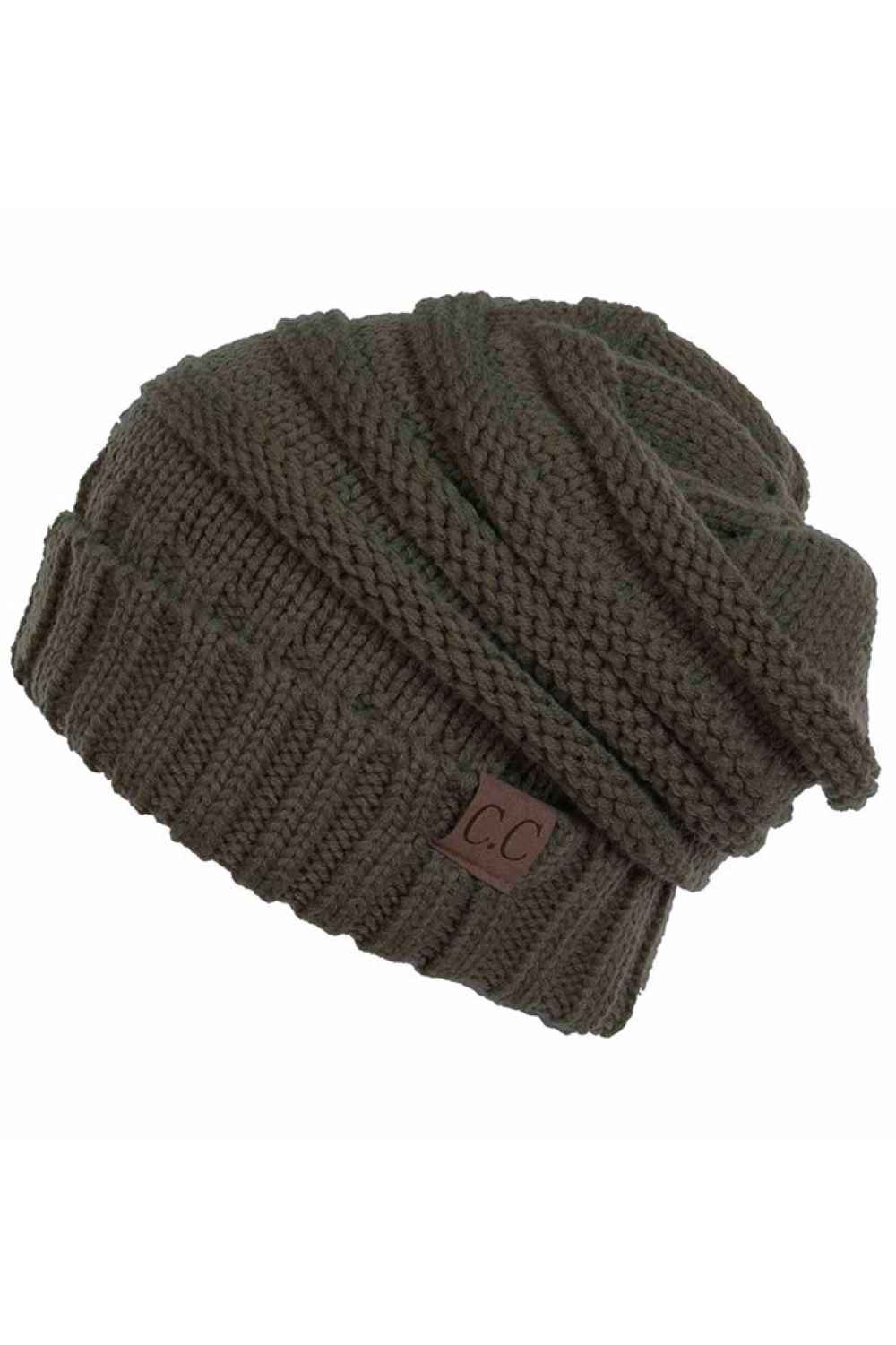 C.C Oversize Slouchy Knitted Beanie