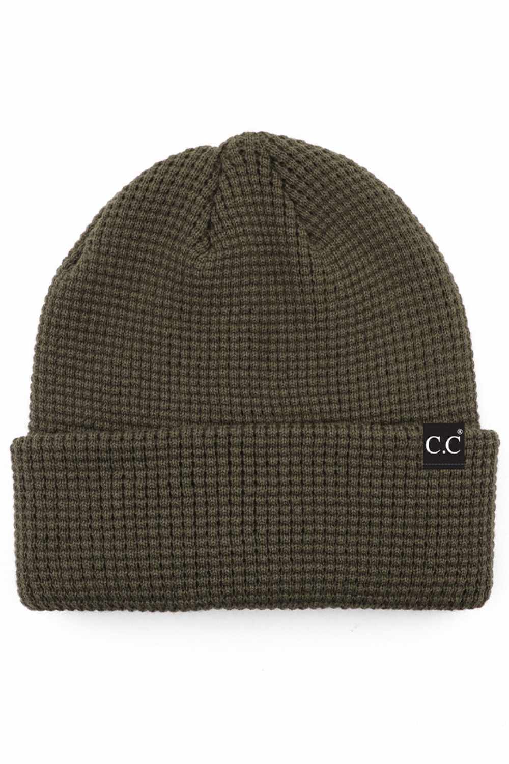 C.C Slouchy Cuff Beanie Hat