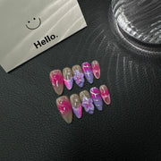 Hand-painted smudging three-dimensional kneading engraving wholesale